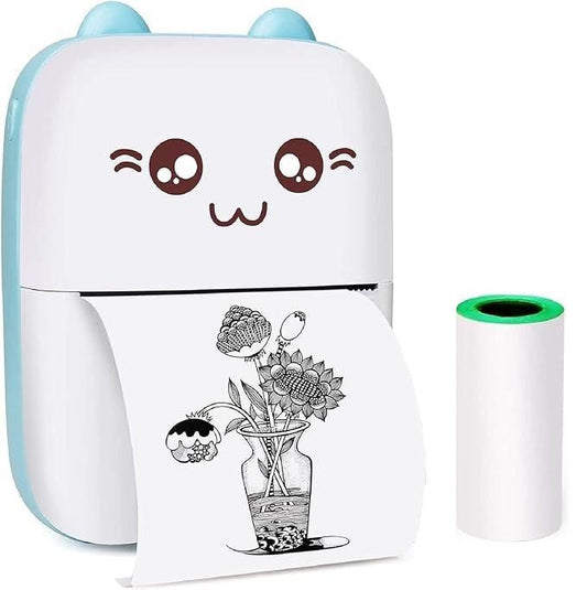 Inkless Bluetooth Pocket Printer – Portable Mini Thermal Printer for Phone & Tablet