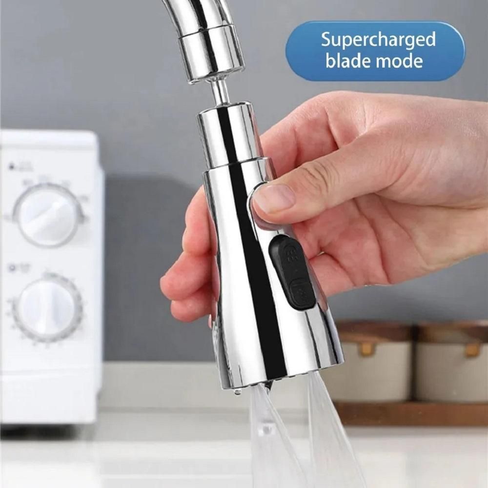 Multi-Function Kitchen Faucet – 3 Spray Modes for Fruit & Vegetable Cleaning