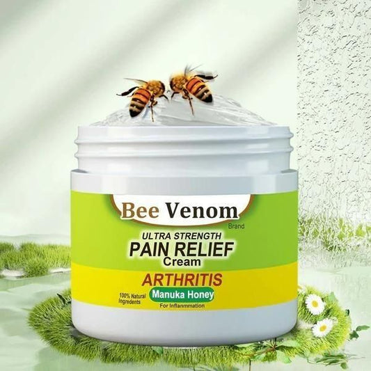 Natural Bee Venom Pain Relief Cream for Neck, Back & Joints – Pack of 2