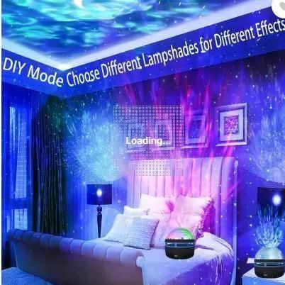 Galaxy Light Projector – Star & Nebula LED Night Lamp for Kids & Adults