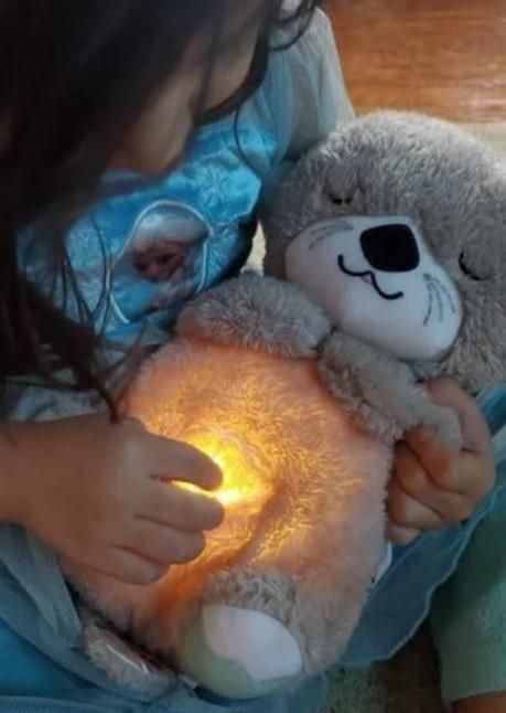 Breathing Plush Teddy Bear – Soothing Music Toy for Kids & Adults