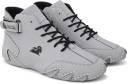 Men’s Comfortable Casual Sneakers – Grey Lace-Up Footwear