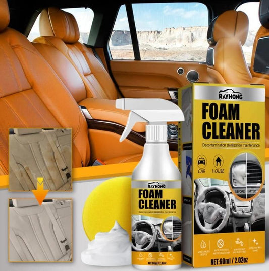 Multi-Purpose Foam Cleaner – Eco-Friendly Car Interior Cleaning Spray with Fresh Scent