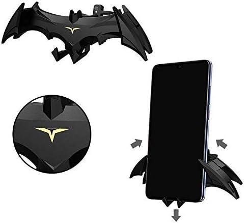 Batman Car Mobile Holder – Universal Dashboard Phone Stand for Cars (Plastic, Black)