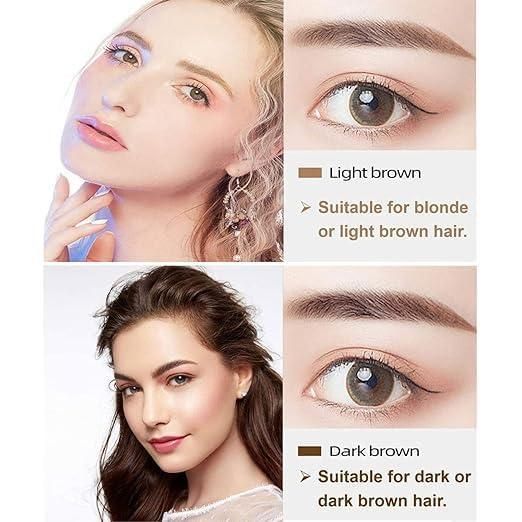 Perfect Brow Duo! 4-Point Microblading Pens (Pack of 2) for Effortless Definition