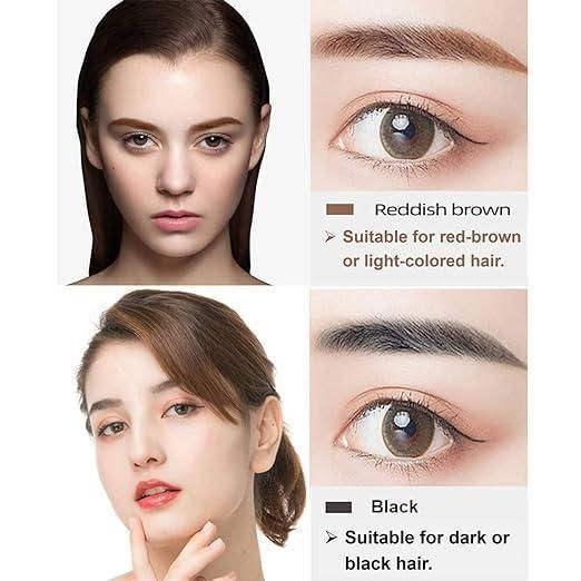 Perfect Brow Duo! 4-Point Microblading Pens (Pack of 2) for Effortless Definition
