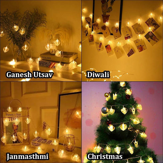 Romantic Heart LED Lights – Perfect for Home, Bedroom & Party Decor