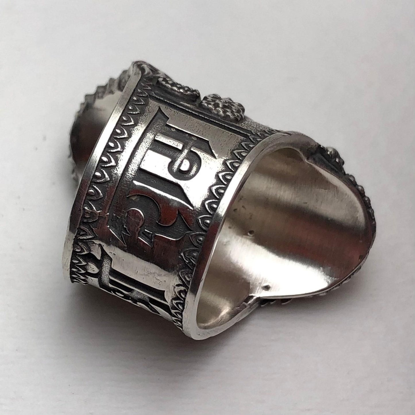 Sterling Silver Hanuman Ring – Strength & Protection Jewelry
