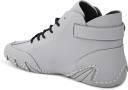 Men’s Comfortable Casual Sneakers – Grey Lace-Up Footwear