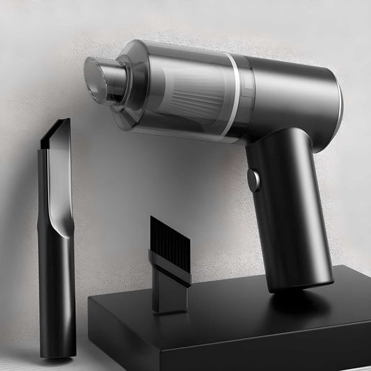 “Wireless Mini Vacuum Cleaner & Air Duster – Portable Cleaning for Electronics